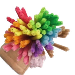 Limpa-Pipas <span class=keywords><strong>Chenille</strong></span> para Artesanato, Limpa-Pipas Coloridos para Artesanato, Limpa-Pipas Coloridos para Crianças, Limpa-Pipas em Grande Quantidade - Product Image 4