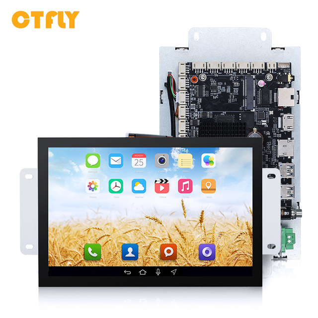 7 10.1 11.6 Inch Open Frame H-DMI LCD Touch Display Android12 RK3568 2G+ 32G Industrial All in One Panel PC for Open Frame Kiosk