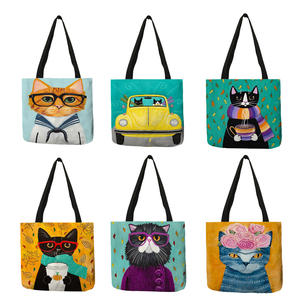 Unique Personnaliser Sac Fourre-Tout Écologique Sacs En Lin avec <span class=keywords><strong>Audrey</strong></span> <span class=keywords><strong>Hepburn</strong></span> Imprimé Sacs À Provisions Réutilisables De Mode Sac À Main Fourre-Tout Pour Les Femmes - Product Image 6