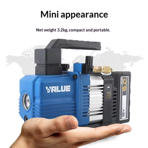 Pompa per vuoto wireless VRP-2DLi/2SLi con batteria al litio, valvola a sfera di ricarica CC brushless, interruttore per pompa climatizzatore R32 - Product Image 3