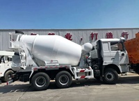 Truk Mixer Beton Shacman F3000 6x4 Hemat Biaya Sistem PTO Profesional Efisiensi Tinggi Mesin Yuchai Pompa Gearbox