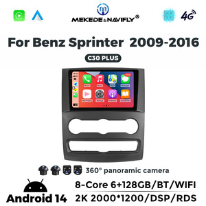 Navifly 8 cœurs 6 + 128 Go 2k 2000*1200 Car-play pour benz Sprinter 2009-2016 Support DSP RDS BT WIFI 360 Caméra - Product Image 2