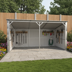 <span class=keywords><strong>Abri</strong></span> moderne en métal pour bétail LS1912-H317, remise extérieure, <span class=keywords><strong>abri</strong></span> pour chevaux et moutons, garage pour voiture, rangement pour vélos, résistant aux intempéries - Product Image 5