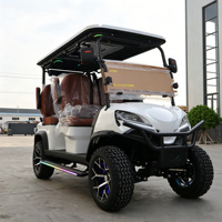 Carrito de Golf Eléctrico de 2/4/6 Plazas Directo de Fábrica |   Vehículo Eléctrico de Baja Velocidad para el Vecindario, Tipo Buggy de Golf, en Venta