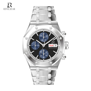Reloj de pulsera de Etiqueta Privada, reloj de cuarzo con esfera multifunción, relojes de cuarzo <span class=keywords><strong>Exactime</strong></span>, relojes de movimiento de cuarzo japonés de 5 ATM - Product Image 2