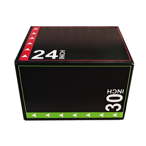 EIGOFH España En Stock Caja de Salto Pliométrica 3 en 1 con Cubierta de PVC y Relleno de Algodón Perlado para Entrenamiento en Casa, Gimnasio y Crossfit - Product Image 5