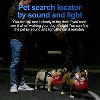 Suivi en temps réel étanche et rechargeable par USB Collier d'escrime intelligent pour animaux de compagnie Traqueur GPS pour chien et chat