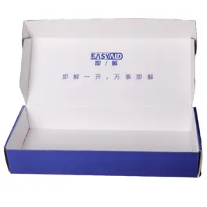 biodegradable offset printing shopping gift packaging covered box