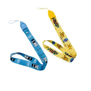 Cordón Largo Creativo Dos en Uno, Desmontable, Giratorio, Rectangular, de Nailon, Lavable, Bordado, Personalizable, para Teléfono Móvil, Identificación y Llaves - Product Image 5