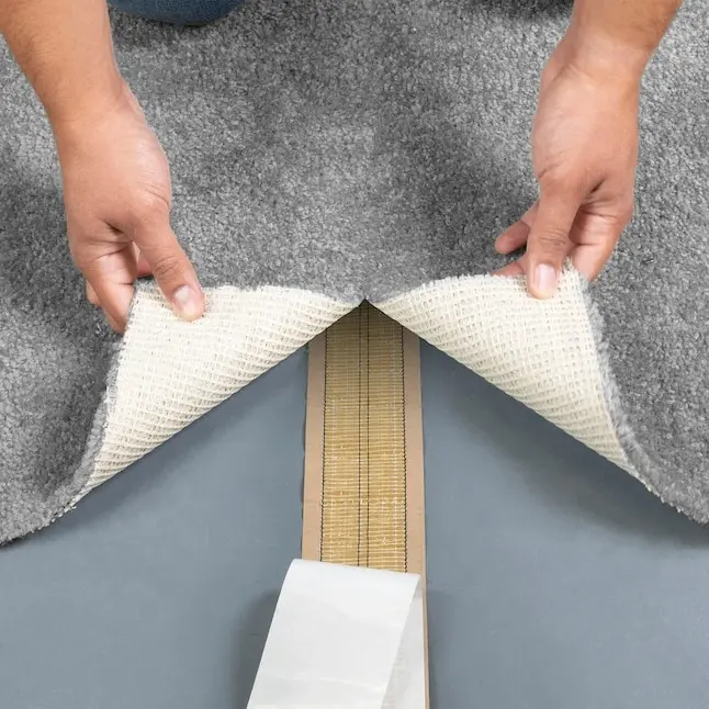 Karpet panas profesional pita jahitan karpet panas meleleh pita pemanas gulung untuk karpet sendi