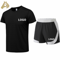 Ensemble de T-shirts Streetwear à Prix d'Usine, Logo Personnalisé, Ensemble de T-shirts pour Hommes, Traje Manga Corta, Ensemble de T-shirts Oversize pour Hommes