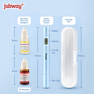 휴대용 가정용 식수 잔류 염소 TDS <span class=keywords><strong>pH</strong></span> 테스트 키트 (ABS 소재, 1년 보증, Jubway OEM) - Product Image 2