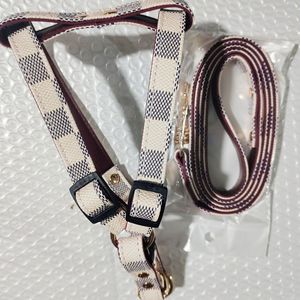Collare e Guinzaglio per Cani di Piccola Taglia in Pelle e Pelliccia Personalizzati di Lusso Premium - Product Image 6