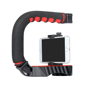 Mango U estabilizador <span class=keywords><strong>de</strong></span> vídeo, empuñadura <span class=keywords><strong>de</strong></span> mano para cámaras <span class=keywords><strong>de</strong></span> acción, para iPhone, <span class=keywords><strong>Xiaomi</strong></span>, Smartphone, DSLR, Nikon, Canon - Product Image 2