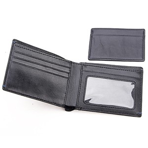 Precio barato, diseño personalizado, tarjetero de identificación, tarjetero corto y delgado, billetera para hombres - Product Image 1