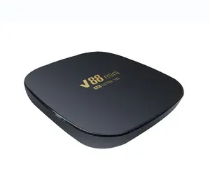 Nuovo V88 MINI Allwinner H3 Tv Box Android 2.4G/5G WiFi Set-top Box Android 7.0 lettore multimediale hd tv box