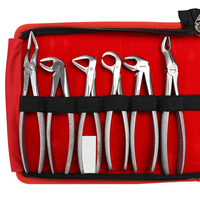 Alat Ekstraksi Gigi Manual Berkualitas Tinggi Buatan Pabrik, Pola Inggris Kelas Atas, Bebas Karat, Bahan Stainless Steel