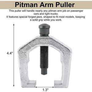 6 cái bóng Doanh tách Tie Rod End puller pitman cánh tay phía trước Sửa Chữa Tự động công cụ thiết lập với trường hợp khó khăn tay vít điều khiển - Product Image 6