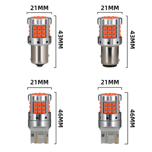 Offre Spéciale : Lot de 4 Ampoules <span class=keywords><strong>LED</strong></span> Haute Luminosité pour Voiture – Clignotants, Feux Stop, Feux de Recul et Feux de Position 1156 1157 7440 7443 – 12V 24V – Éclairage Automobile - Product Image 2