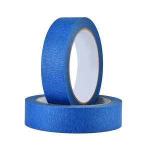UV抵抗14日残留クレープ紙マスキングブルーペインターテープ建設用自動車塗装用 - Product Image 2