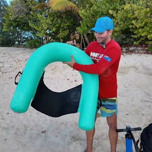 Opblaasbare waterstoel, hangmat, zwembadstoel, ovaal, speelgoed voor volwassenen, tieners, strandfeest - Product Image 4