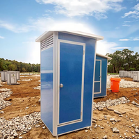Systèmes de toilettes chimiques mobiles modernes, portables, écologiques et durables, sans eau, garantie 1 an, porte de sécurité en panneau sandwich