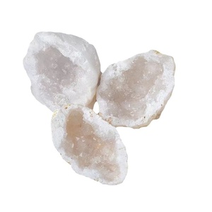 Pierre brute en gros, Agate marocaine naturelle, spécimen minéral blanc, pierre d'aromathérapie, décoration - Product Image 6