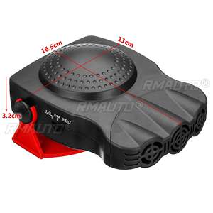 Chauffage et refroidissement de voiture 2-en-1 150W DC 12V, ventilateur de voiture chaud/froid, dégivreur de pare-brise à faible bruit - Product Image 2