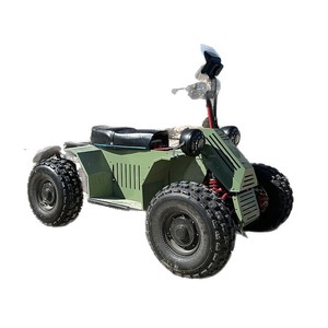Motocicleta Eléctrica Todoterreno 4x4 con Batería de Litio de 20000W, Velocidad Máxima de 100km/h, Capacidad de Ascenso de 35°, Doble Suspensión Extrema - Product Image 5