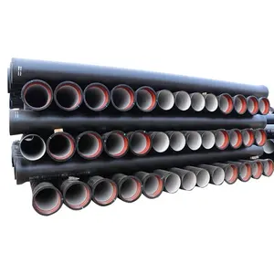 china Factory Direct Sales dn1500 dn50 c900 1600mm 300mm 700mm k9 ductile iron pipe and fittings