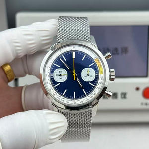 Montre mécanique automatique classique de luxe, de haute qualité, 41 mm, en acier inoxydable, lumineuse, pour les affaires et le hip-hop - Product Image 1