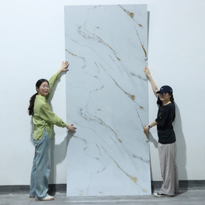 ديكورات منزلية ألواح جدارية PVC UV صديقة للبيئة من مصنع بجودة عالية لصفائح الرخام PVC المزخرفة الداخلية - Product Image 2