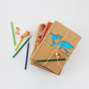 Benutzer definierte personal isierte Weltkarte Reise A5 Größe Journal Notizbuch für Jubiläums geschenke