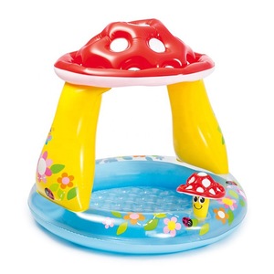 Piscina <span class=keywords><strong>Inflable</strong></span> para Bebés Intex 57114 con Forma <span class=keywords><strong>de</strong></span> <span class=keywords><strong>Hongo</strong></span>, Piscina <span class=keywords><strong>de</strong></span> Agua para Bebés con Parasol Incorporado, Piscina Infantil - Product Image 4