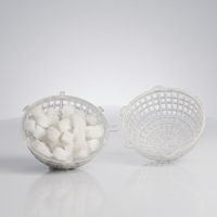 Nouvelles billes de média bio-membranaires MBBR en carbone, HDPE, filtration 500L/heure, 0,3kg, traitement des eaux usées, construction, hôtels, usage domestique