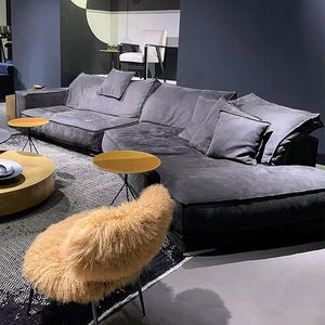 Canapé moderne italien minimaliste <span class=keywords><strong>Budapest</strong></span> en tissu mat Grand canapé de salon en forme d'angle - Product Image 4