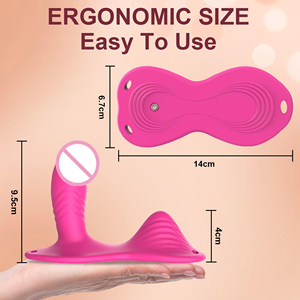 Juguete Sexual con Cojín Vibrador <span class=keywords><strong>para</strong></span> Mujeres, Diseño Insertable, 9 Frecuencias, Control Remoto por Aplicación, Masajeador de Punto G y Clítoris, Superventas <span class=keywords><strong>para</strong></span> Venta al por Menor - Product Image 6