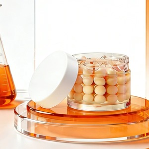 Crema in Capsule Vegana ODM/OEM con DNA di <span class=keywords><strong>Salmone</strong></span> PDRN, Collagene Rosa, Acido Ialuronico e Niacinamide per Sbiancamento e Anti-Rughe - Product Image 6