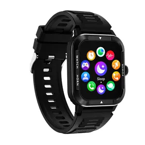 Nieuwe Draadloze Oplaadbare Smart Watch Hartslagmeter Silicagel Legering Polsband Compatibel IOS Android Mobiele Telefoons Pro