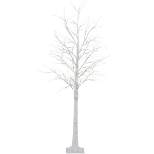 White Birch <b>Tree</b> <b>Led</b> Light Decor 8 Function Remote Control Living Room Christmas Minimalist Resin Craft Decoration - Product Image 5