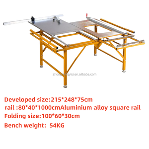 Portable Electric Double Table <b>Saw</b> Machine 220V Sliding Folding Table for Woodwork Horizontal Style with Core Motor Component - Product Image 4