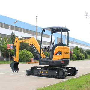 2026 Shantui SE26SR ขุดขนาดเล็ก2.7ตันหางเป็นศูนย์สวิง yanmar เครื่องยนต์ดีเซลไฮดรอลิกนิ้วหัวแม่มือข้อต่อท่อเสริมอย่างรวดเร็ว - Product Image 1