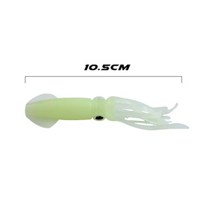 WEIHE 10.5cm 8g Esca Morbida Luminosa Colorata <span class=keywords><strong>in</strong></span> Plastica per <span class=keywords><strong>Pesca</strong></span> <span class=keywords><strong>in</strong></span> <span class=keywords><strong>Mare</strong></span>, a Forma di Calamaro - Product Image 6