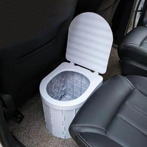 Meubles de camping en gros : Nouvelle toilette portable intégrée pliable, toilette extérieure pour voiture et voyages en autonomie - Product Image 2