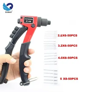 SUBAO BT958 Alat Penarik Paku Keling, Mesin Paku Keling Manual, Alat Paku Keling, 2.4-<span class=keywords><strong>3.2</strong></span>-4-4.8 - Product Image 1