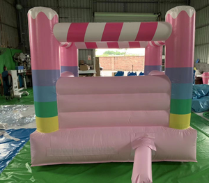 Bán Hot thương mại PVC màu hồng <span class=keywords><strong>Inflatable</strong></span> thư bị trả lại nhà nhảy lâu đài cho trẻ em nhảy lâu đài đám cưới Bouncer - Product Image 5