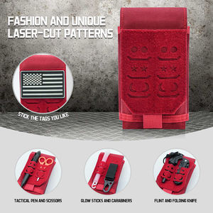 Nouvelles Étuis de Téléphone à Double Compartiment, Sac de Téléphone Portable avec <span class=keywords><strong>2</strong></span> Téléphones, Pochette de Ceinture Portefeuille pour la Course en Plein Air, Femmes et Hommes - Product Image 3