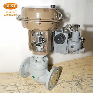 Hete Verkoop T86 Waterdruk Hydraulische Pneumatische Membraansnelheid Stoom Enkelzittende Globe Flens Regelklep Voor Stroomregeling