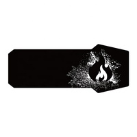 Tapis de bureau étendu en caoutchouc naturel vierge pour sublimation 2026 LW, blanc ou noir, en rouleau, pour souris et tapis de souris