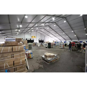 Nhiệm Vụ Nặng Nề Lớn Ngoài Trời Tán Tạm Thời 30x30 Lưu Trữ Công Nghiệp Kho Lều Không Thấm Nước <span class=keywords><strong>PVC</strong></span> Công Nghiệp Lều - Product Image 5